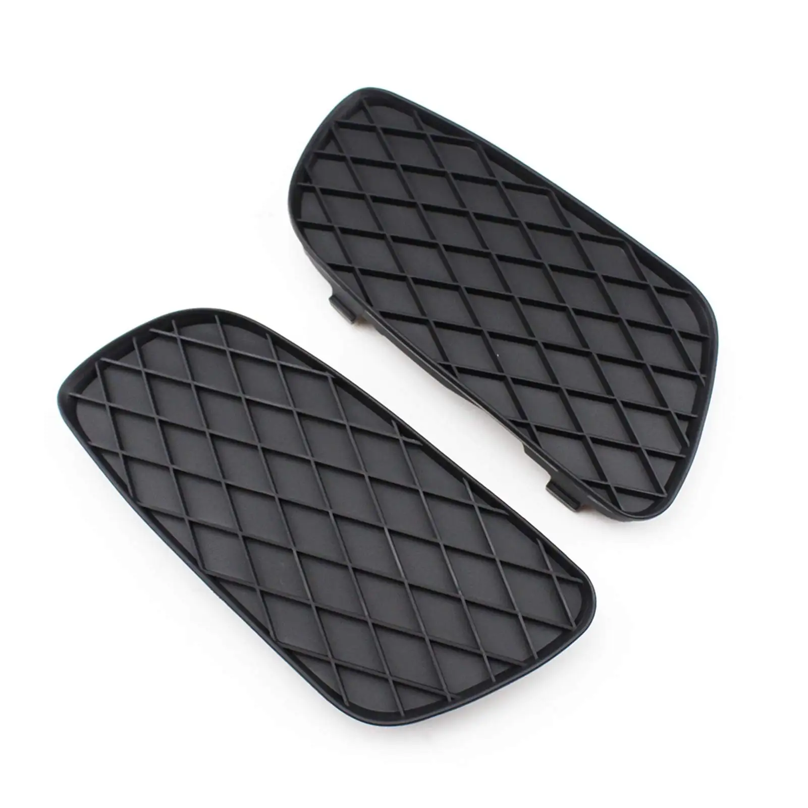 ABHY-Car Grille de protection de phare antibrouillard gauche et droite compatible avec SMART FORTWO 451 2008-2012 4518260124C22A 4518260224C22A