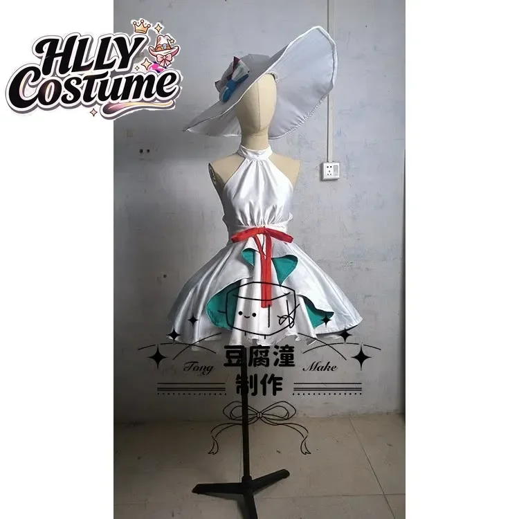 Fate Grand Order Cosplay Tlaloc Costume Tenochtitlan Swimsuit two-piece hat summer beach party Halloween women dress tailor-made