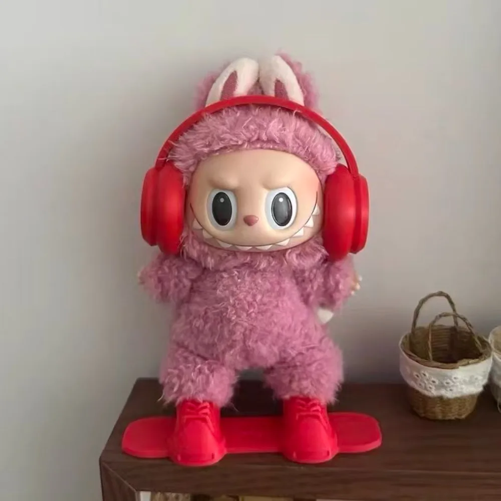 Zestaw narciarski dla Labubu 3.0, fajny strój narciarski dla lalek 15/17 cm, zimowe akcesoria do narciarstwa i snowboardu, rekwizyty do ekspozycji.