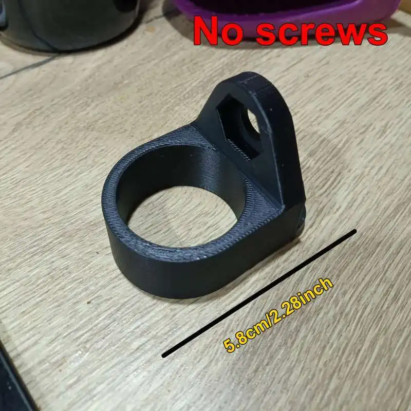 7 Pin Trailer Plug Mount Bracket Socket Holder RV Trailer Connector Fixing Support Accessory