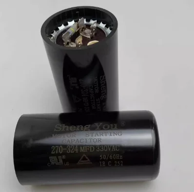 

CD60 270-324UF 330VAC Starting capacitor electric freezer starter capacitor