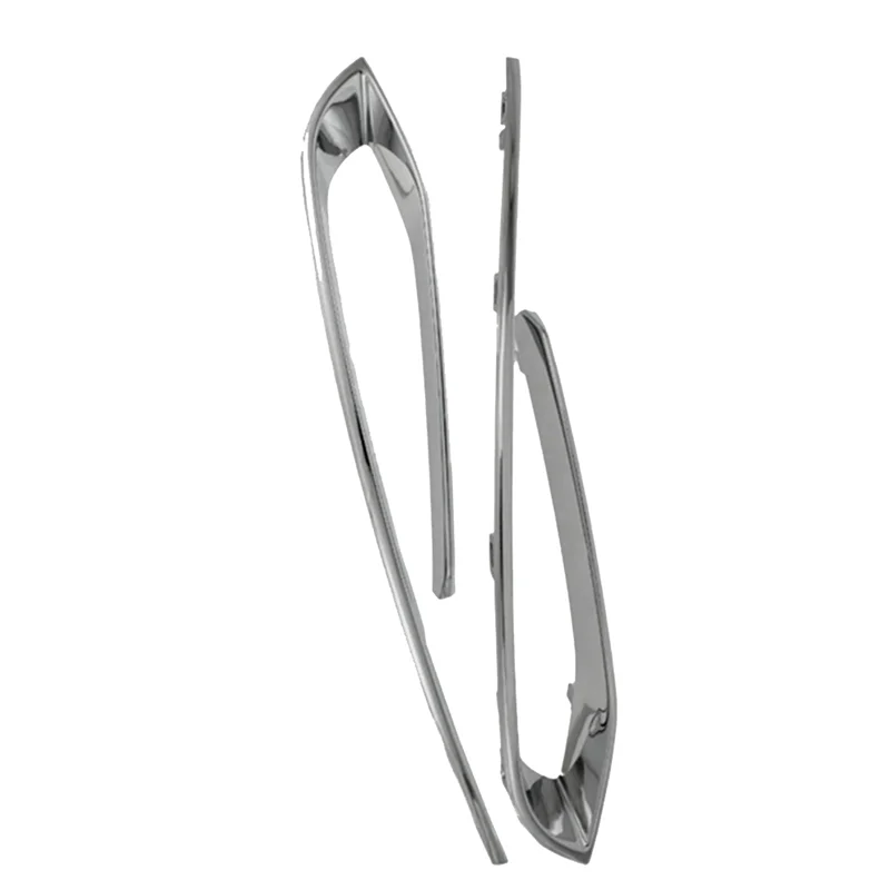 รถกันชนด้านหน้ากันชนกระจังหน้า Bright Strip 51117331769 51117331770 สําหรับ BMW 5 Series F10 F11 F18 2014-2017-AC17