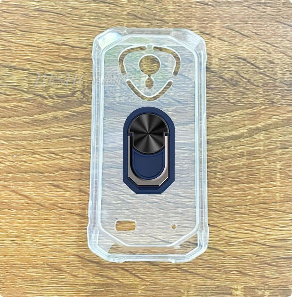 Für Cubot KingKong Mini 4 4,7 Zoll KingKongMini4 Mini4 Rückseitiger Ringhalter Halterung Hülle Smartphone TPU Weiche Silikonhülle – Detail 6