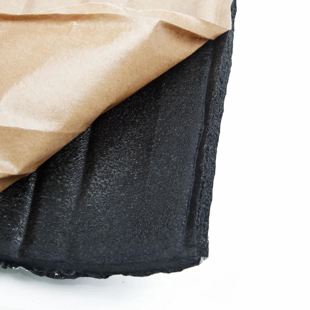25*50cm Silver Soundproof Pad Rubber Foam & Aluminum Foil Material For Car Hood/ Door/ Chassis/ Air Conditioning Tube