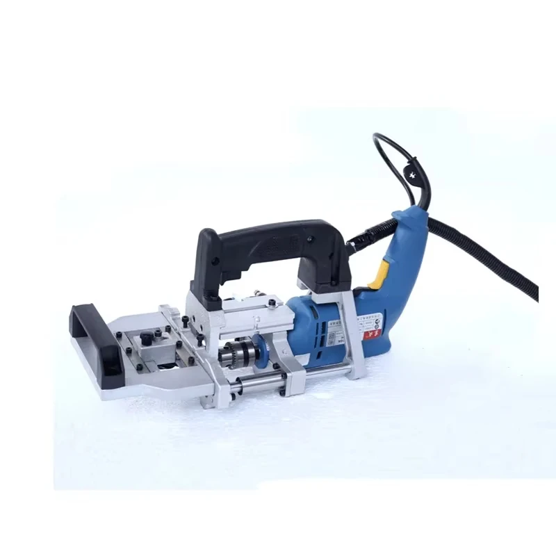 220V Portable Side Hole Machine Slotting Tool Portable Desktop Handheld Side Hole Drilling Machine Equipment