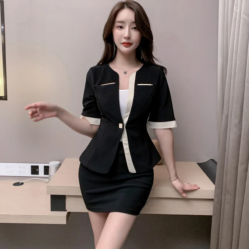 Woman Work Clothes Suit Hotel Waiter Beauty Salon Spa Massage Nail Cafe Sexy Foot Bath Sauna Technician Overall Pants Uniform