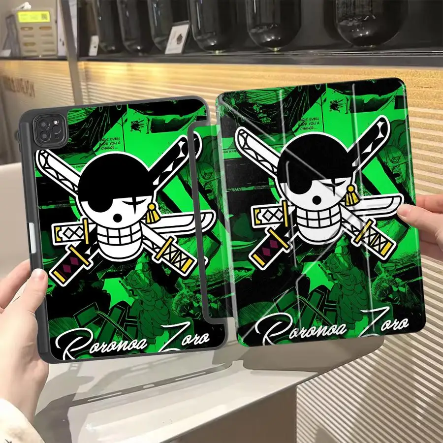 Anime OneS P-ieceS Tablet Case For iPad Mini 6 7 Pro 2025 Air 4 5 M3 M2 1 2 M4 11inch Pro 11th 10th 9th 8th 7th 12.9inch Holder