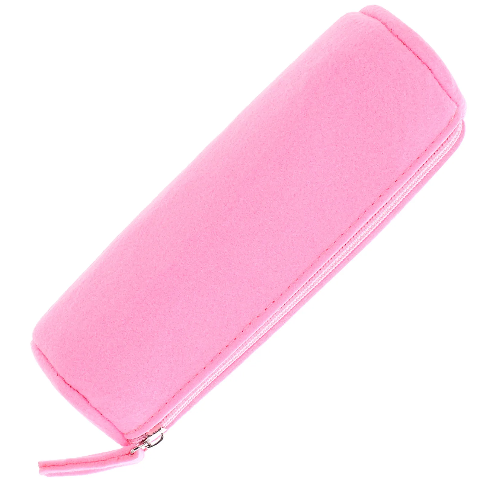 Felt Pencil Case Cute Pen Bag Multi-Use Large Capacity Zippered Stationery Organizer for Students Office School