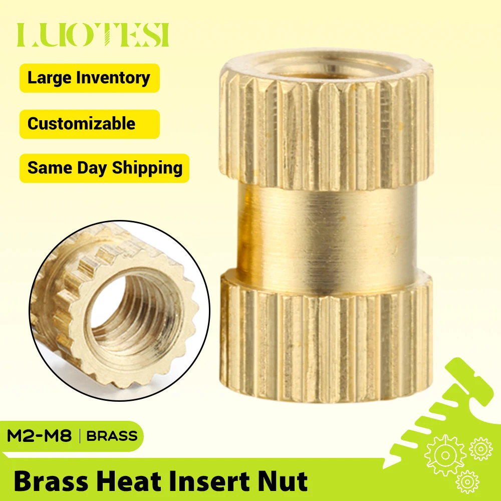 Copper Knurled Inse…