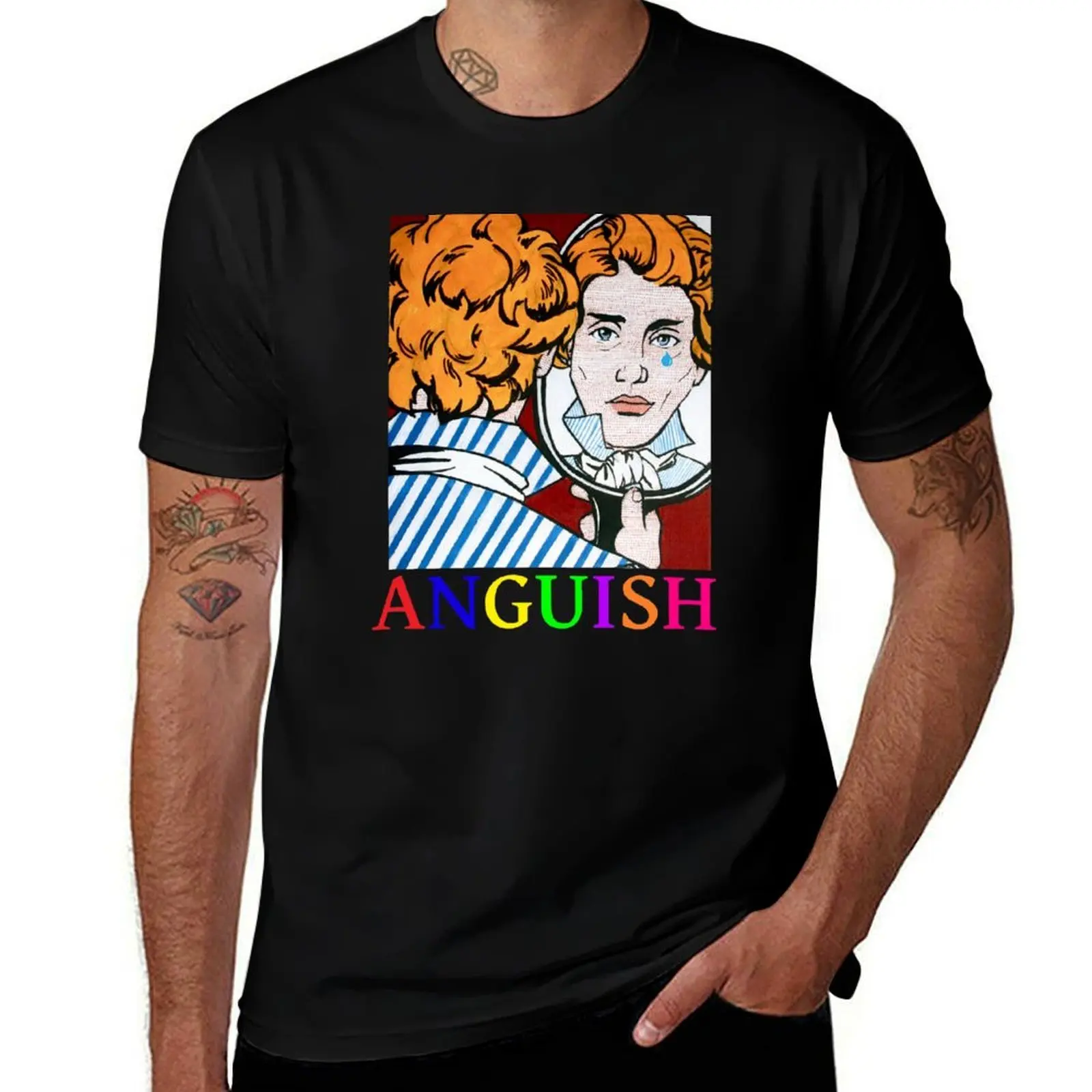 

Kierkegaard Anguish T-Shirt Plus Size Lightweight Tee Shirt