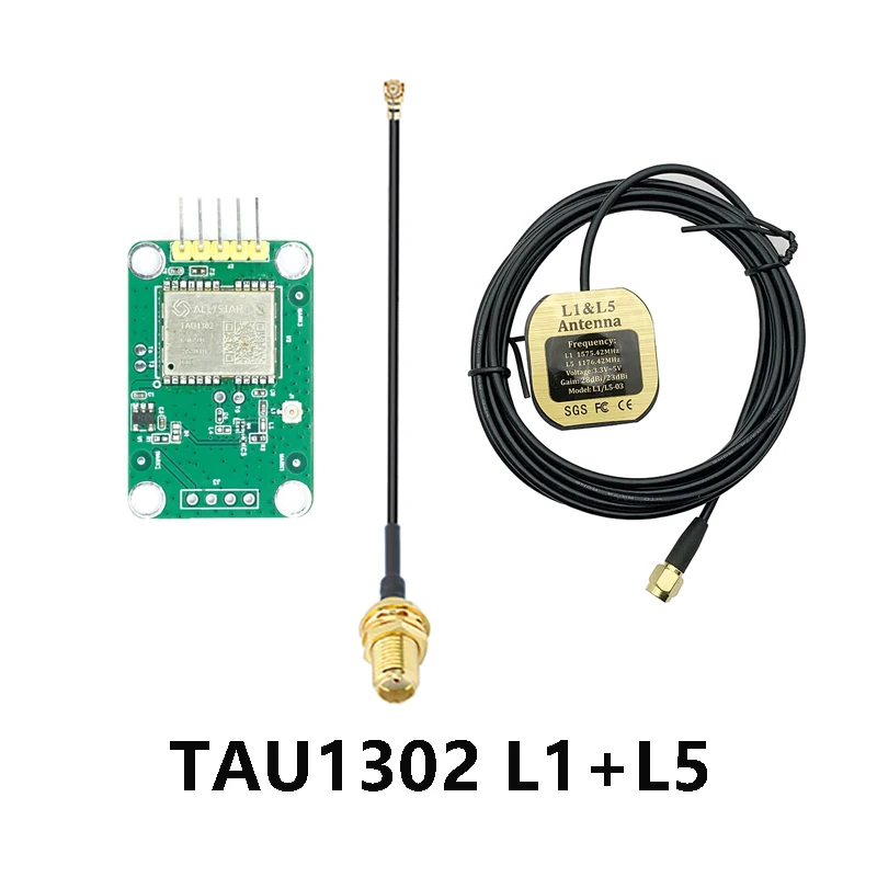 

Allystar TAU1302 Development Board High-Performance Dual-Band L1 L2 L5 GNSS Raw Data Module GPS BeiDou GLONASS Galileo QZSS