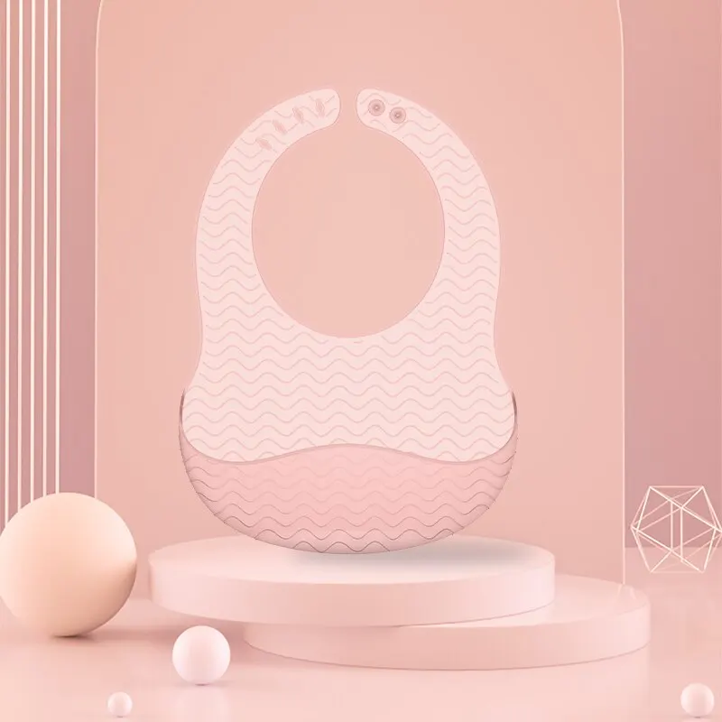 

Детский силиконовый нагрудник, ультра легкий, расширяющийся, через плечо, водонепроницаемый, регулируемый, с ловцом еды