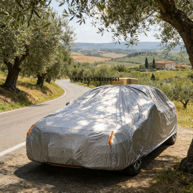 

High Quality Foldable Waterproof Full Car Cover UV Protection Scratch-Proof Dust-Proof for Indoor/Outdoor Vehicle Use