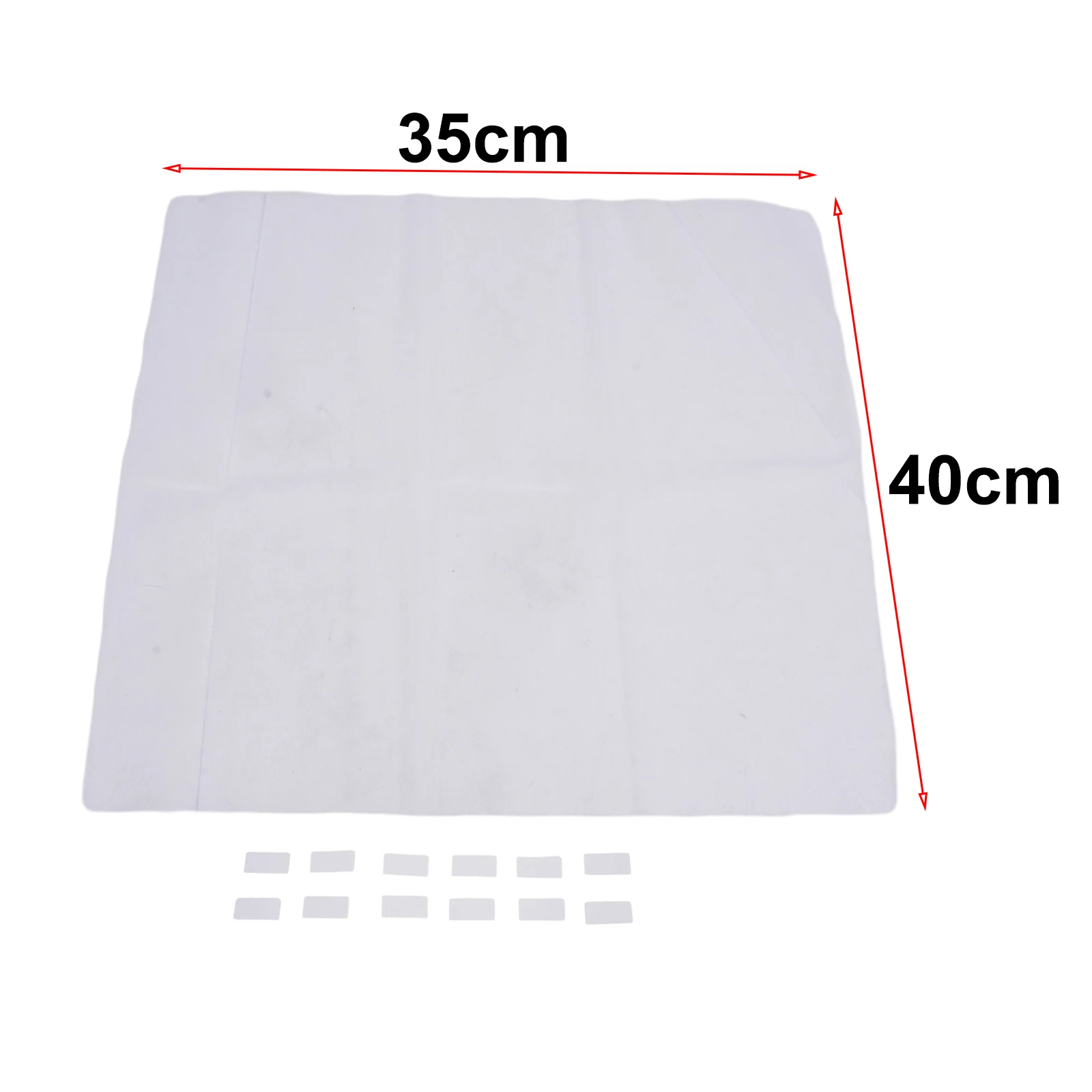 10 sztuk/5 torebek Anti-Dust Air Condition Outlet Filter Papers Anti-Dust Mesh Network Cleaner Net Cuttable Filter Screen Purification