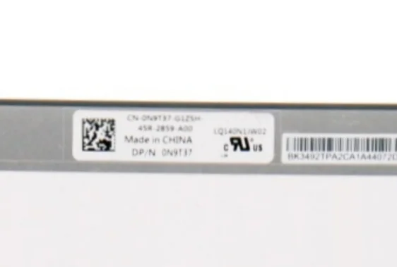

LQ140N1JW02 14.0'' Laptop LCD Screen Display Panel Matrix 1920*1200 EDP