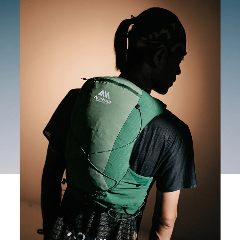 AONIJIE MB 12L Update Sports Off Road Backpack Running Hydration Bag Vest Soft For Hiking Trail Cycling Marathon Race