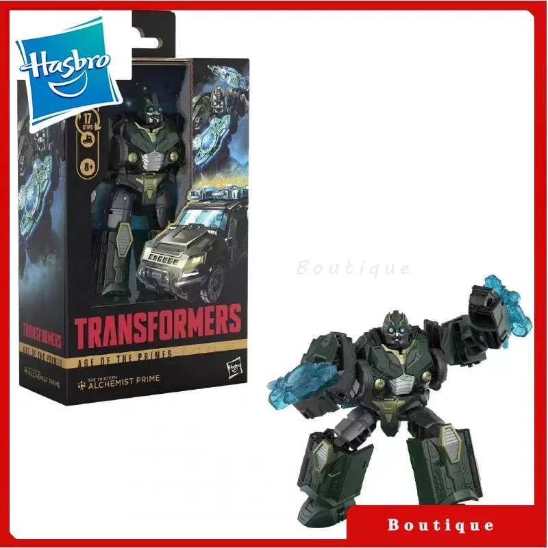 In stock Hasbro Transformers toysAge Of The Primes Alchemist Prime Action Figure Robot Toy Collectibles Gifts Hobbies