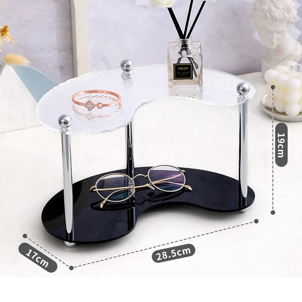 

ABAH-Cosmetic Shelf Bedroom Dresser Skin Care Products Perfume Display Rack Cake Display Rack