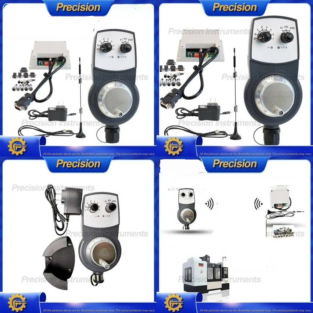 2026 CNC Machine Wireless Handwheel for Gantry Machining Upgrade Compatible with FANUC PLC Systems Precision Engraving Control