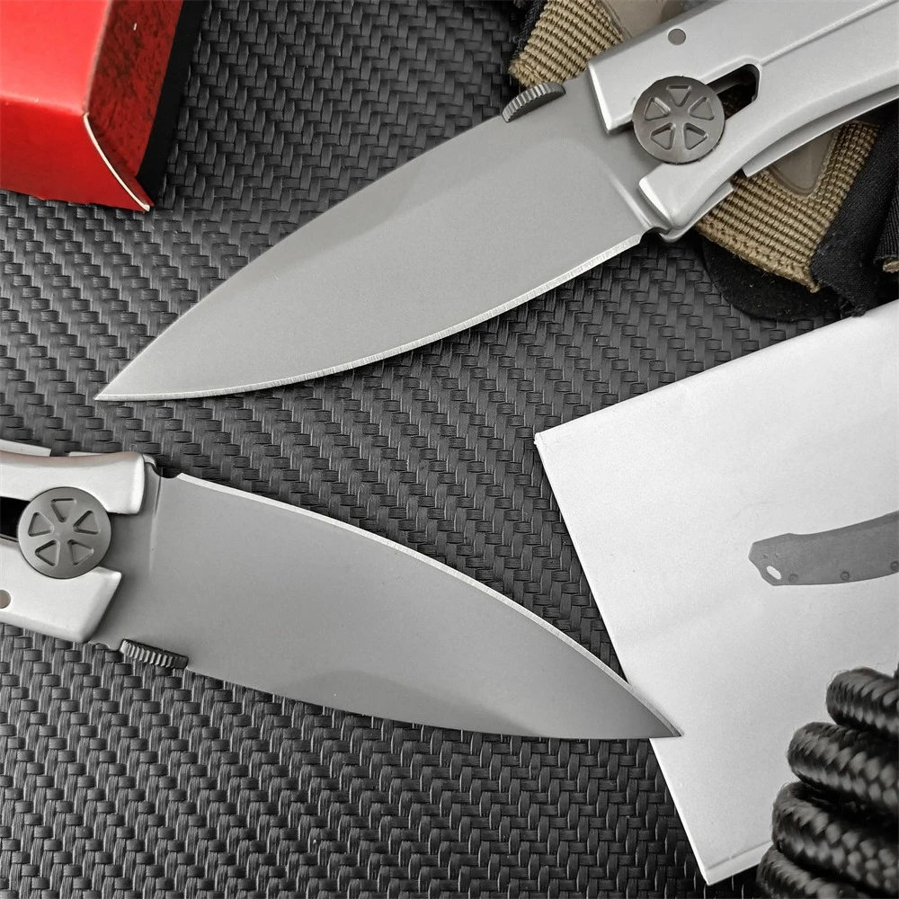 Couteau pliant KS 3440 pour Camping en plein air, randonnée, chasse tactique, couteau pour EDC (transport quotidien), pochette de voyage, couteau à outils