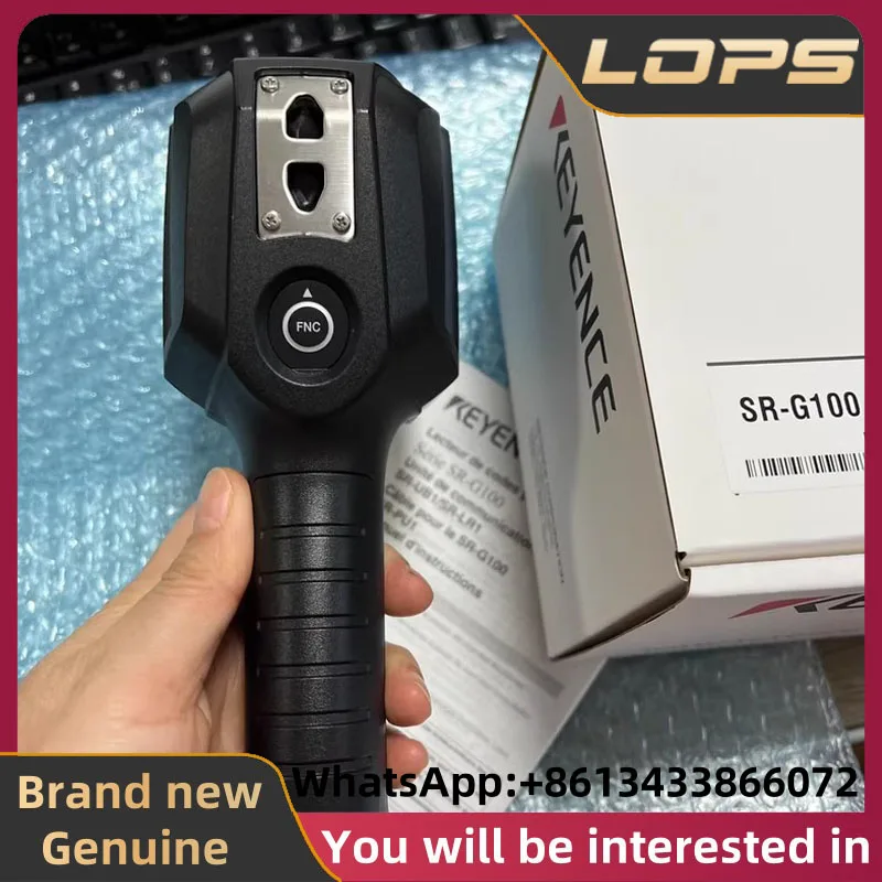 SR-G100 Новый оригинальный ручной сканер штрих-кодов KEYENCE; считыватель штрих-кодов, большие акции, добро пожаловать на консультацию.
