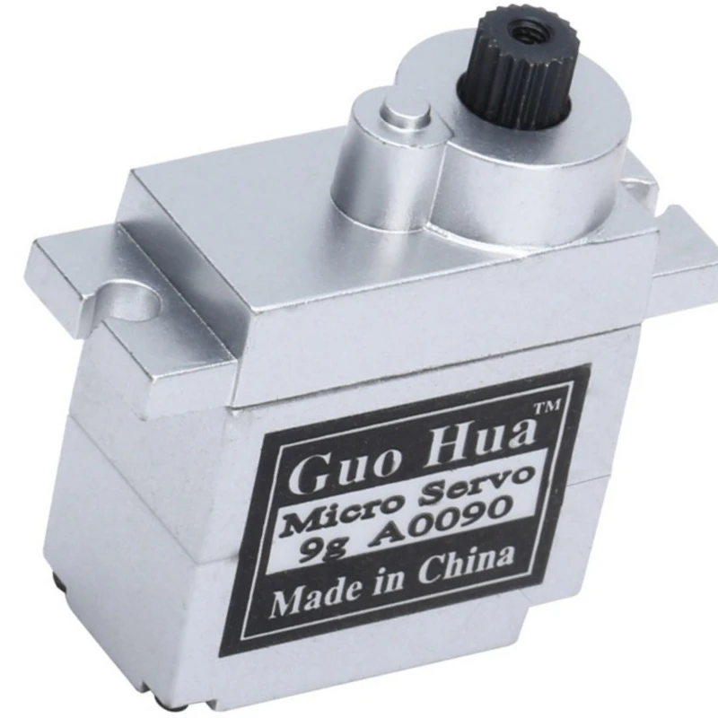 All-metal Gear Vehicle and Ship Model Aircraft Fixed-wing Robot Guohua Metal Shell High Torque 9g Digital Digital Steering Gear