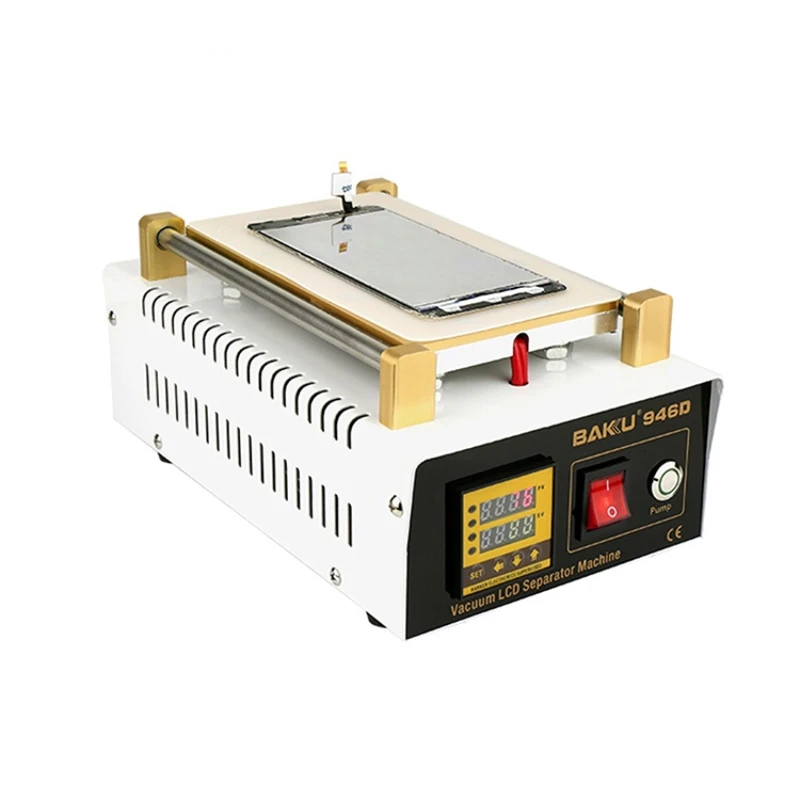 BK-946D Import he built-in pump LCD seperation glass disassemble machine 2 in 1mobile phone repairing machines