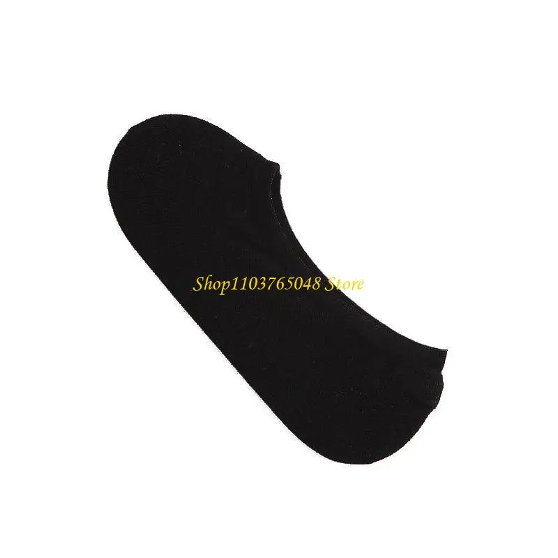 R53E 10 Pair Boat Socks for Women Girls Slippers Summer Invisible Socks No Show Non Slip Socks Silicone Gel Shoe Liner Socks