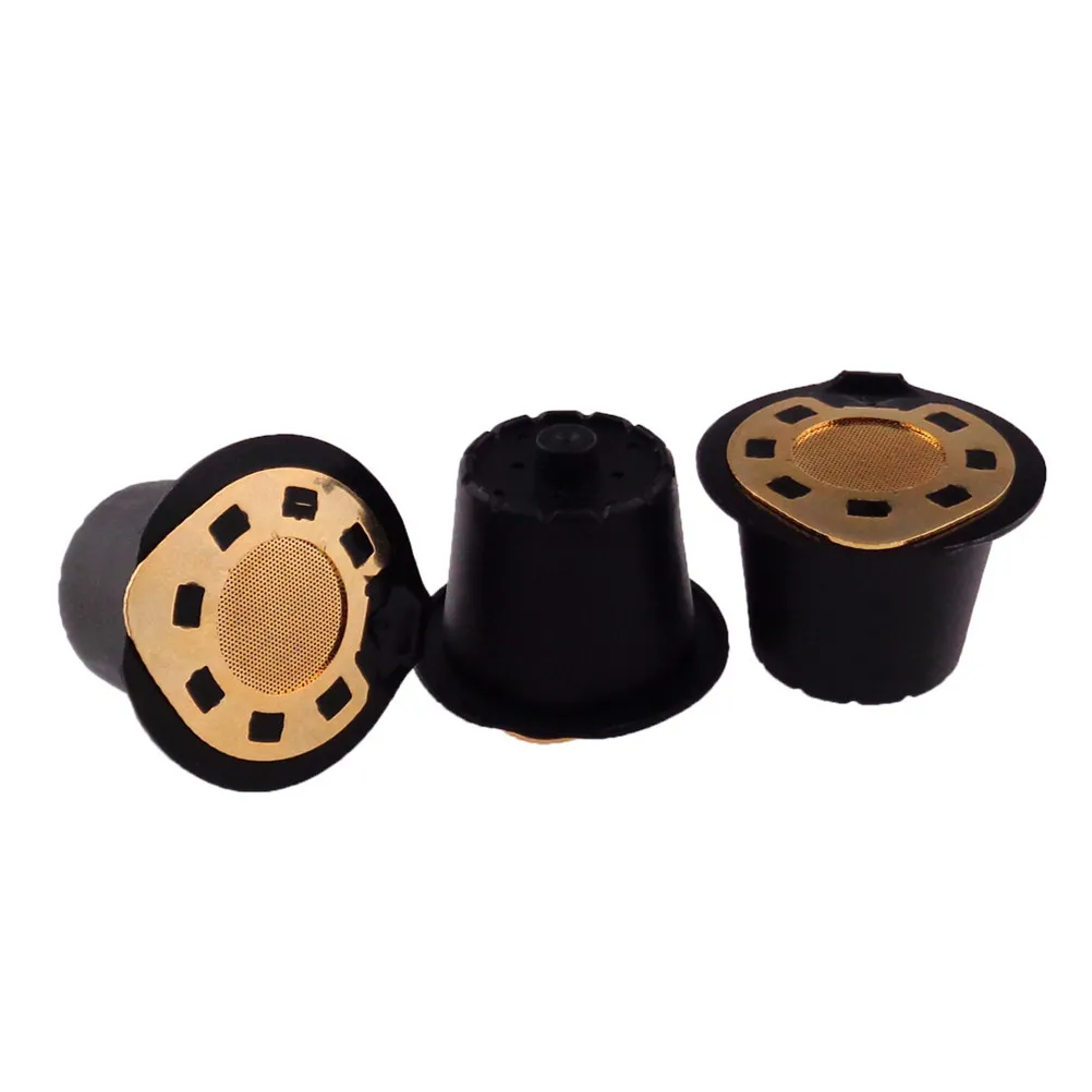 2Pcs Reusable Capsule Coffee Filter Cups Stainless Steel Food Grade Bpa Free Eco Friendly Compatible with Single Serve Coffee