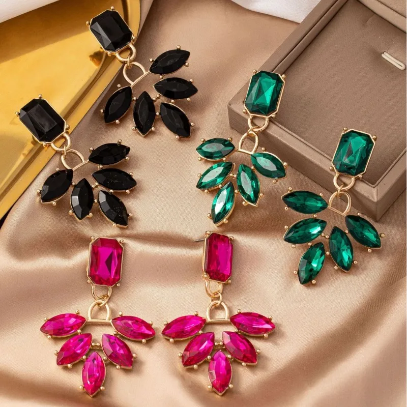 Geometric Earrings For Women Simple Temperament Personality Design Ear Accessories Holiday Party Gift Fashion Jewelry CE286