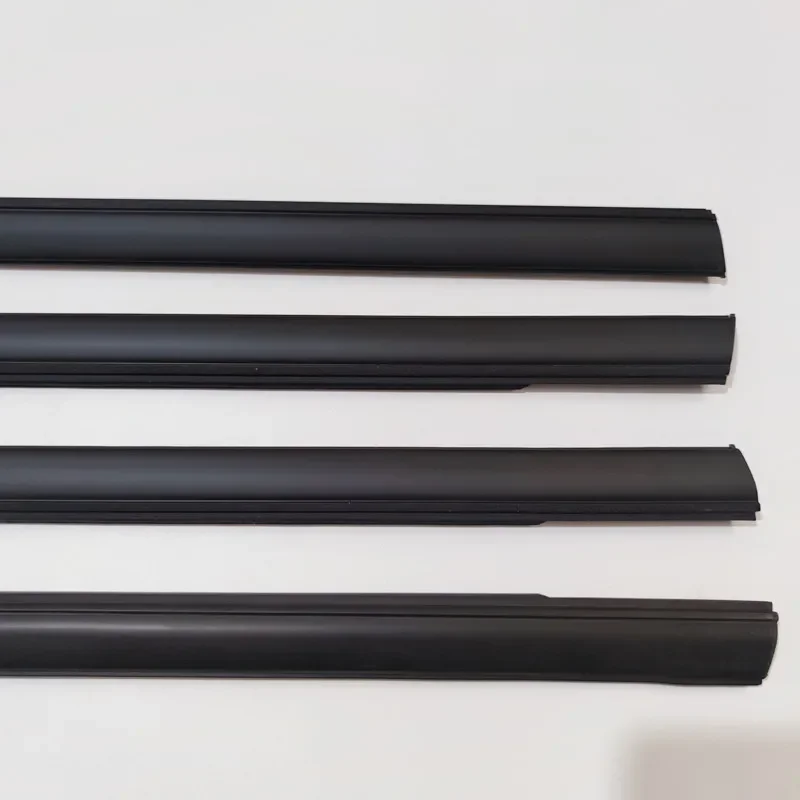 4 Pieces Window Glass Rubber for Fiesta 2009-2014 Weatherstrip for Fiesta Glass Outer Laminate Protector Weatherstrip