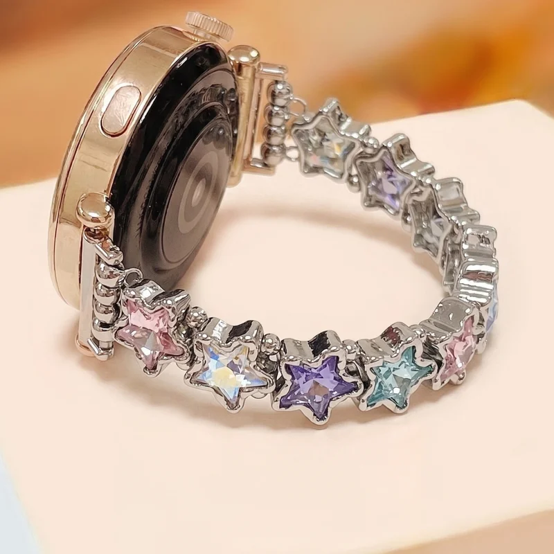 High End Luxury Metal Strap Suitable for HUAWEI Watch Fit3/Fit4 Straps and HUAWEI Band 8/9/10 NFC Handmade Straps