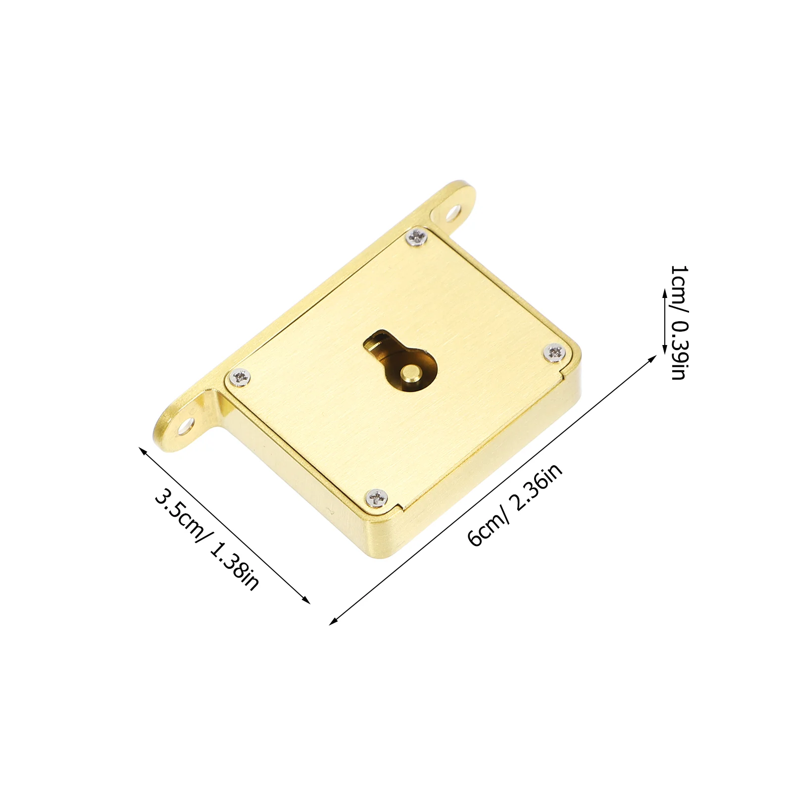 Retro Drawer Lock Cabinet Locks Cupboard for Drawers with Keys Heavy Duty Door Car Furniture