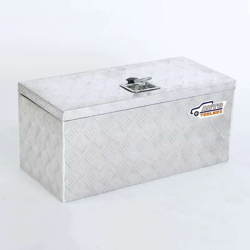 BH-X723333 Aluminum Truck Tool Box Heavy Duty Trailer Storage Chest Weatherproof Pickup Bed Organizer for Tools Equipment