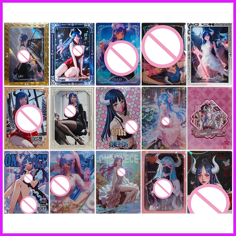 

Anime ONE PIECE Rare Holo Game TX HB SSR BR SGP FS PQR NP SK UWR SVR EP Collectible Cards Ulti Toys for Boys Birthday Gift