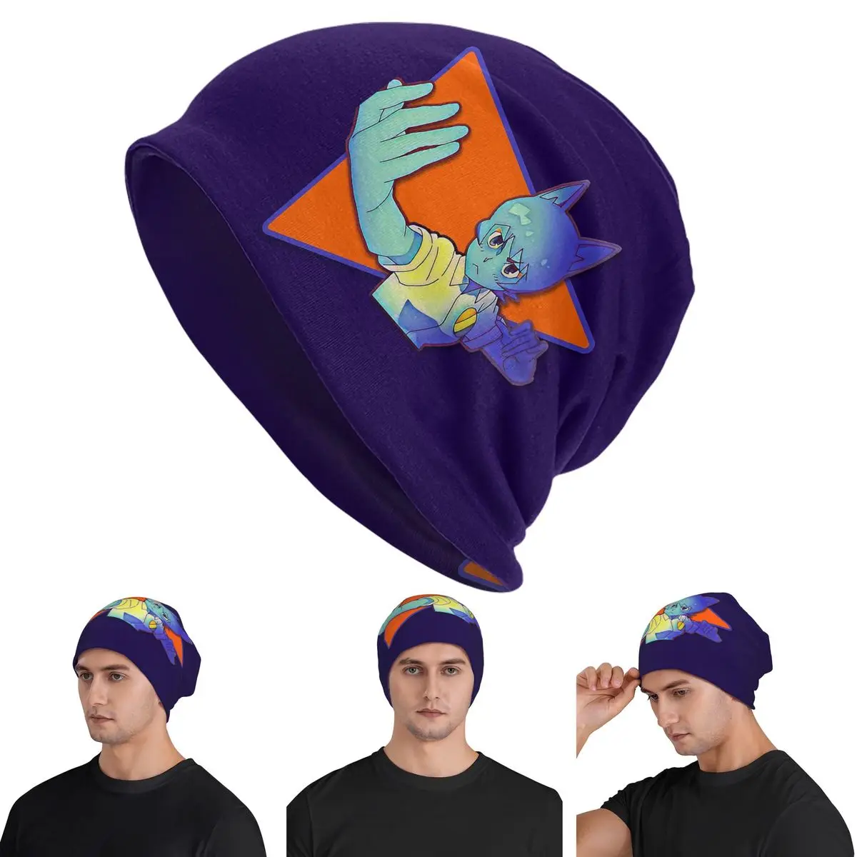 

Nicole Gumball Watterson Skullies Beanies Hats Warm Autumn Winter Outdoor Cap Knitted Bonnet Caps for Unisex Adult