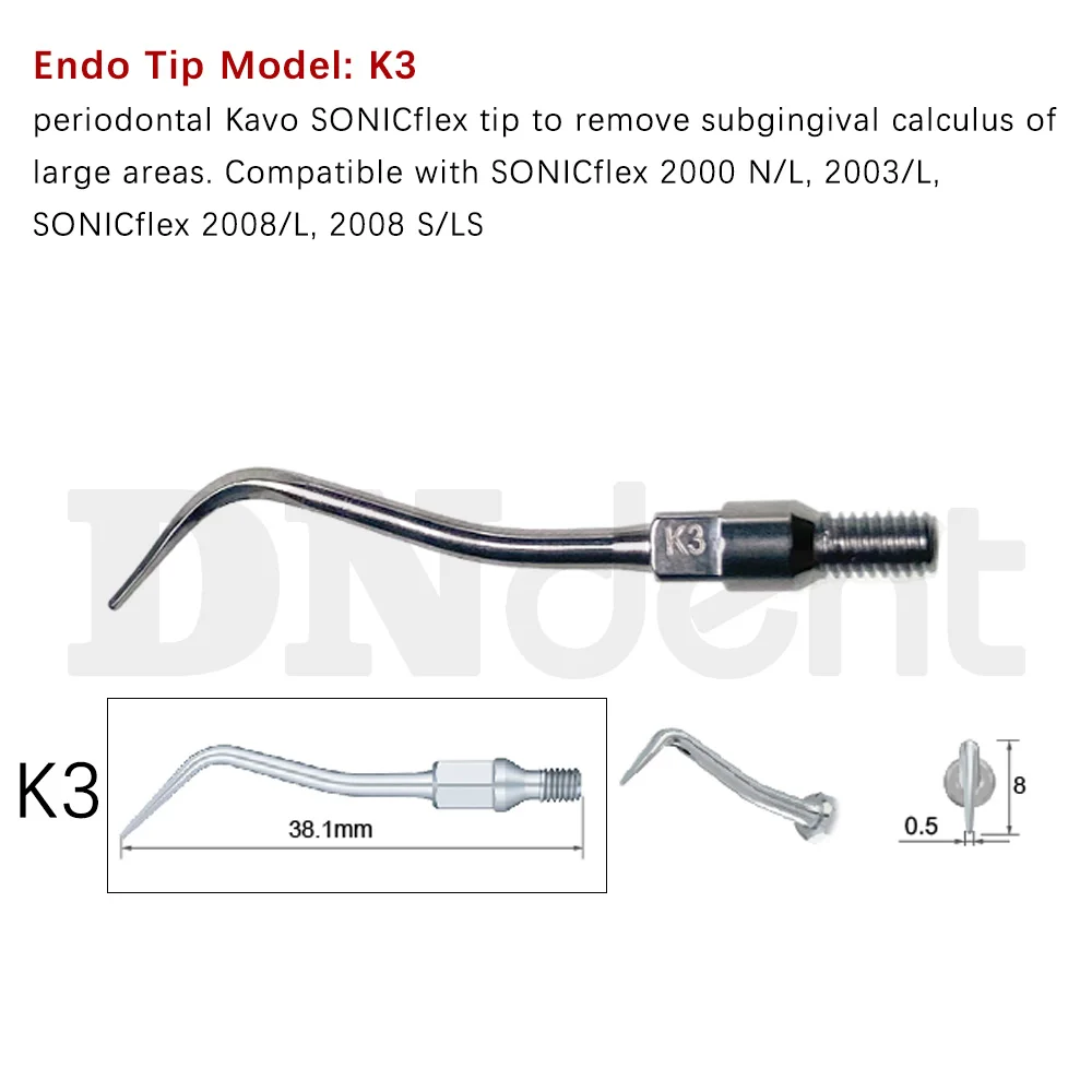 K1 K2 K3 ES1 ES2 Scaler Tips For KOMET SONIC LINE AIR KAVO SONICFLEX DABI/SIRONA SIROAIR NSK TI-MAX Scaling