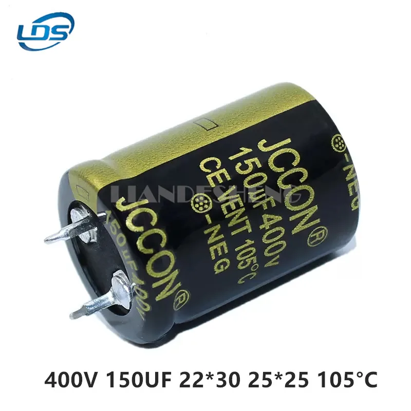 1pcs 400v150uf JCCON Power Adapter Inverter Welder Bull Horn Capacitor Multifunctional universal 22x30 25x25