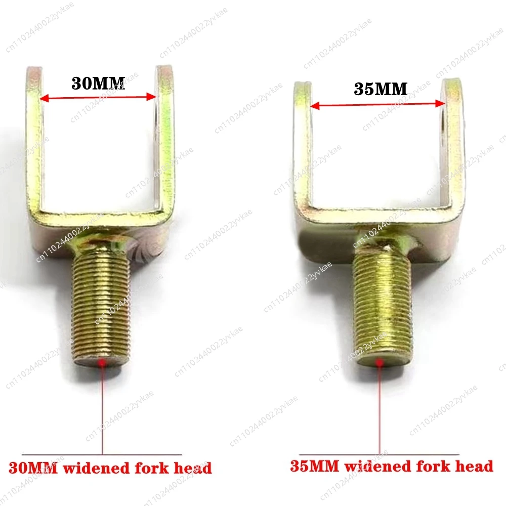 Motorcycle Scooter Modify Rear Shock 27/30/35MM Lower Fork U Fork end Convert O Round end Extended Heightening Adapter converter