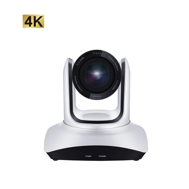 Hot selling 4K 8MP Ptz Camera NDI 12X/20X Zoom Option PTZ Camara HDM1 USB3.0 Output Support POE 355 Degree Rotating