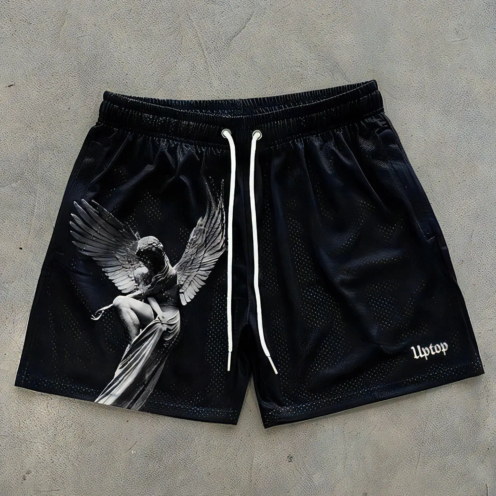 Short imprimé flamme imprimé en 3D, short de sport absorbant la sueur à séchage rapide, nouvelle moto à la mode 2025, offre spéciale d'été