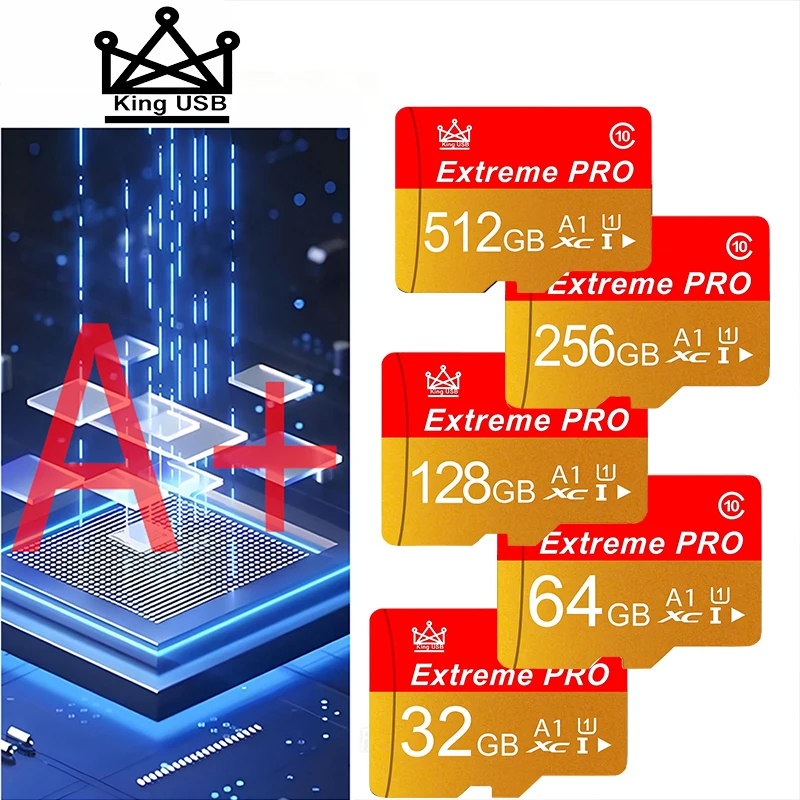 Quick Memory Card 256GB 128GB 64GB TF Cards SD Cards Micro TF SD Card V60 Waterproof Waterproof for Smart TV/Desktop