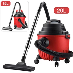 Multifunctional Vacuum Cleaner 15L Wet/Dry 20L Dry/Wet/Blow Handheld Bucket Vacuum Cleaner Dust Collector Home Car Commercial