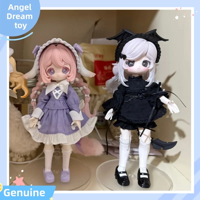 

Новая оригинальная 20-сантиметровая серия Lulu Spirit Story, слепая коробка, 12-точечная подвижная кукла Bjd, настольное украшение, модная игрушка из ПВХ, кукла, подарок для девочки