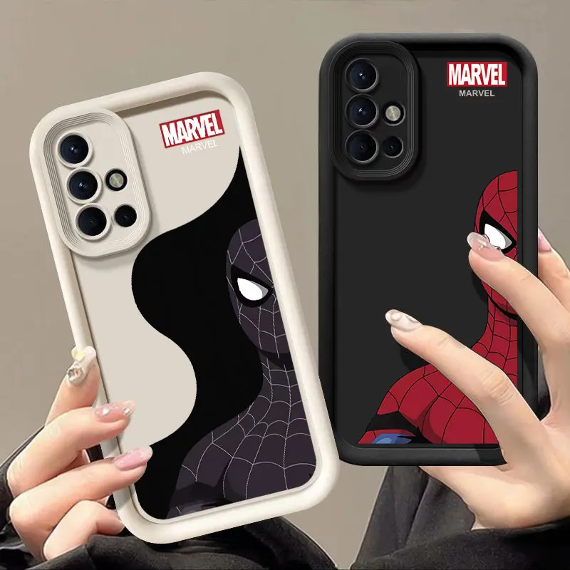 Cool S-Spider Man Phone Case For Samsung A13 A33 A34 A35 A52S A53 A54 A73 5G A12 A14 A15 A22 A23 A24 A25 A31 A32 A51 A71