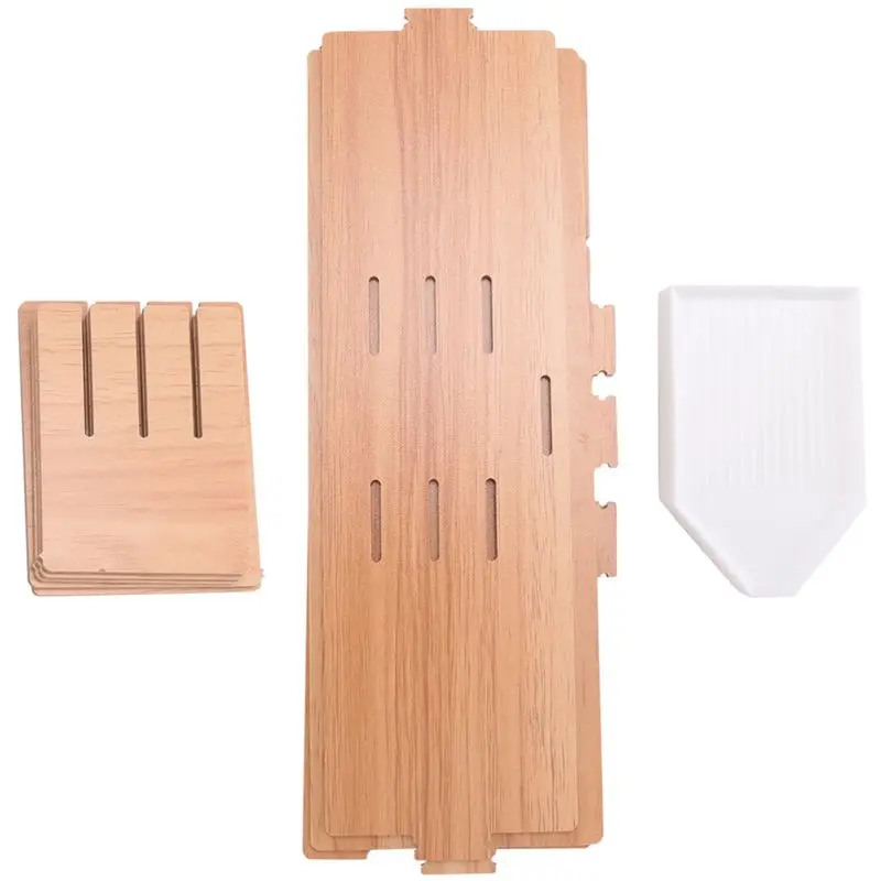 

ABLQ 5D DIY Diamond Multi-Layer Rack Painting Tool Storage Tray Drilling Pen Organizer Diamond Embroidery Parts -1, 16 Grids