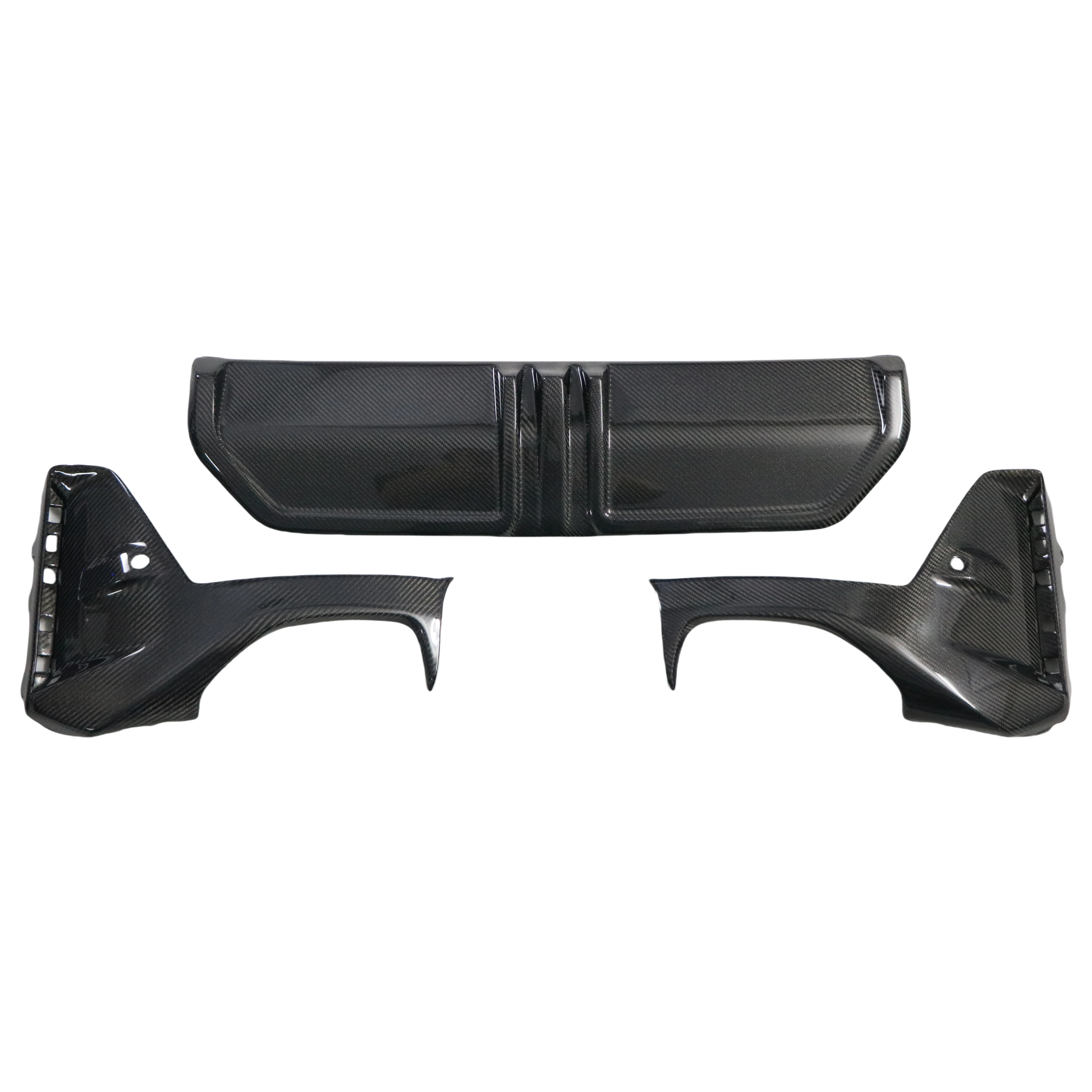 

RELI For BMW 3 Series G20 G28 LCI 2022+ 3 Pieces Rear Bumper Lip High Quality Carbon Fiber Rear Diffuser Brand New Good Fit Rear