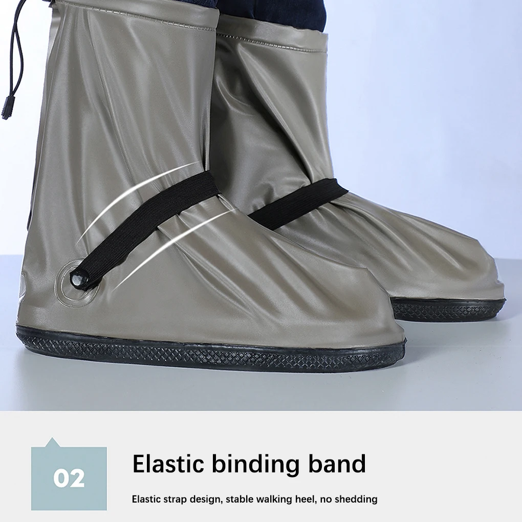 1 пара бахил, водонепроницаемые дорожные велосипеды, бахилы для горного велосипеда, защитные аксессуары для обуви для мужчин, кофе 3XL