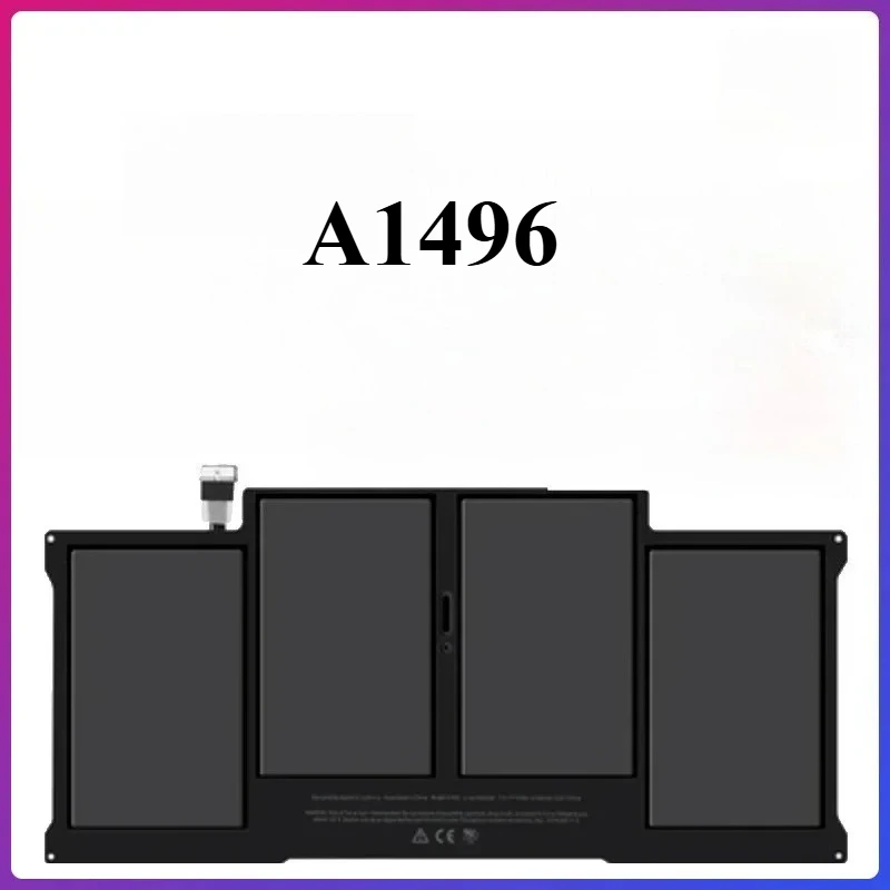 

A1496 Long-Lasting Replacement Laptop Battery for Apple MacBook Air 13 A1369 A1466 A1405 A1377 Rechargeable Li-ion Battery