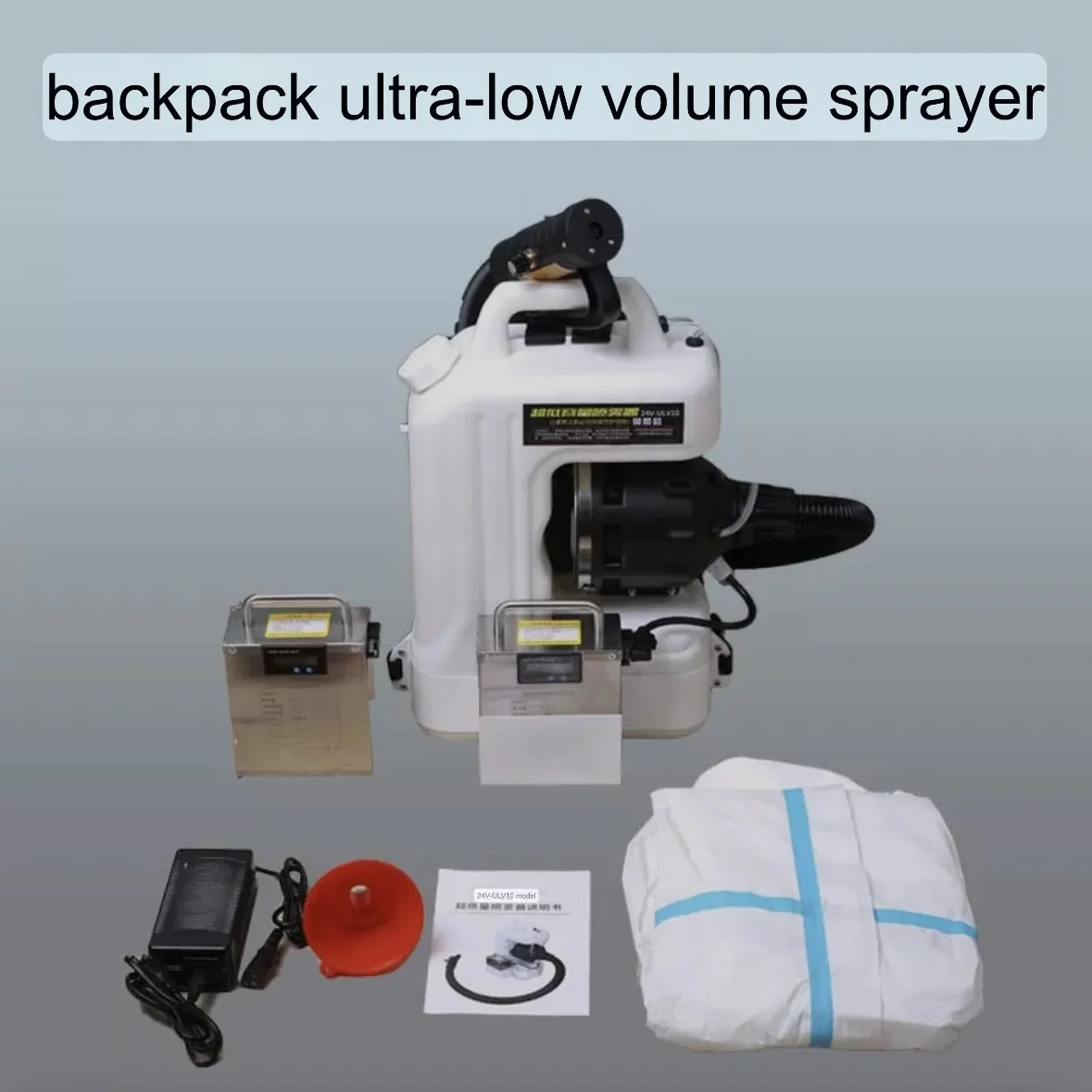 Backpack Electric Sprayer for Pesticide Spraying, Ultra-low Capacity, Insecticide and Disinfection 10L